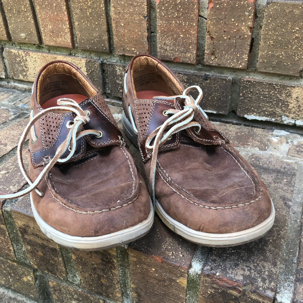Clarks Leather Loafer Men’s Boat Shoes
